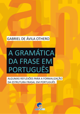 A gramática da frase em português: algumas reflexões