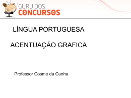 Português - Mestre dos Concursos