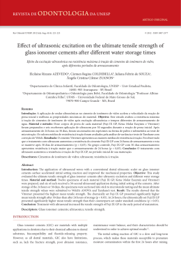 Effect of ultrasonic excitation on the ultimate tensile strength of glass