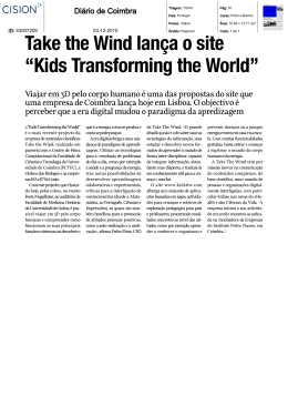 Take the Wind lança o site “Kids Transforming the World”