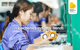 Electronics Industry Trends - Baptist World Aid Australia