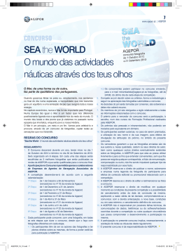 SEA the WORLD O mundo das actividades náuticas