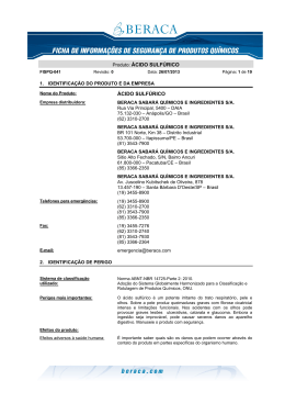 FISPQ 041 - Acido sulfurico Rev.0 26-07-2013