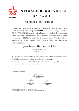 Jose Barao Unipessoal Lda