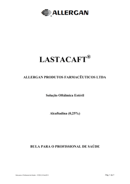 LASTACAFT - Allergan