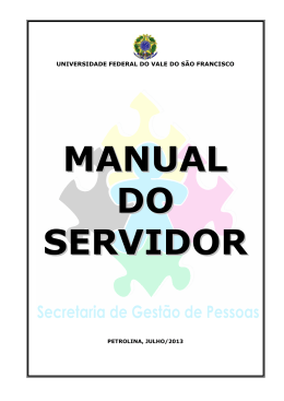 Manual do Servidor