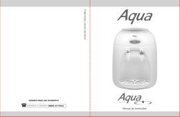523 05 00 Rev1 Folheto de Instruções Bebedouro Aqua