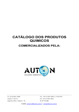 Catálogo de Químicos 2014