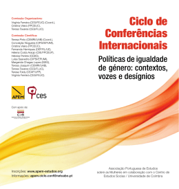 Ciclo de Conferências Internacionais
