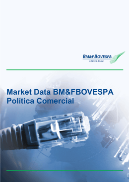 Política Comercial de Market Data