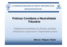 ganho - Instituto Brasileiro de Direito Tributário