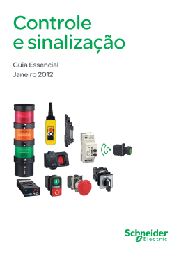 Catálogo Controle e Sinalização 2012