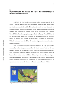 2. Implementação da REDES do Tupé - Maxwell - PUC-Rio
