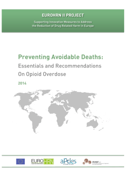 Preventing Avoidable Deaths: - European Harm Reduction Network