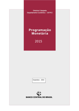 Dezembro – 2014 - Banco Central do Brasil