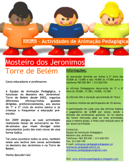 Newsletter Ano Lectivo 2012-2013