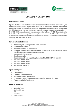 Cortec® VpCI® - 369 - Presserv do Brasil Ltda.