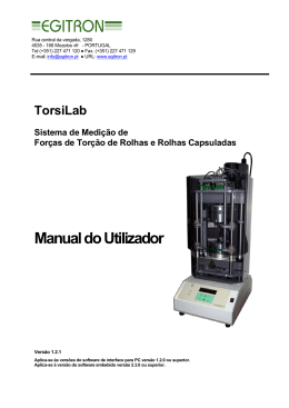 TorsiLab - Manual do Utilizador Ver 1.2.1