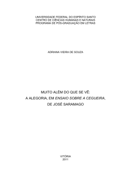 (Dissertação de Mestrado Saramago Adriana Vieira de Souza
