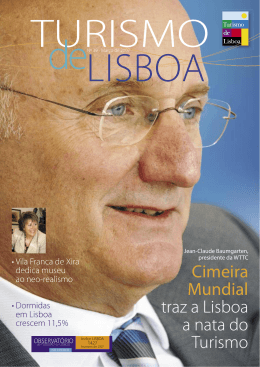 Cimeira Mundial traz a Lisboa a nata do Turismo