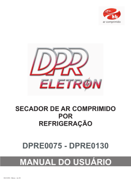 Manual secador 2009 - dpr port- 0075-0500.cdr