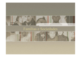 Famílias e Sociedades