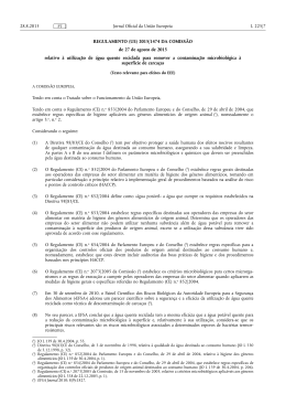 REGULAMENTO (UE) 2015/ 1474 DA COMISSÃO - de