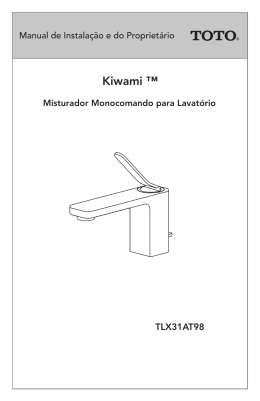 KIWAMI™ Misturador Monocomando