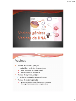 Bibliotecas genômicas e de cDNA
