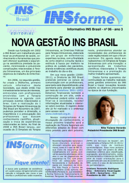 INSforme 06 - INS Brasil