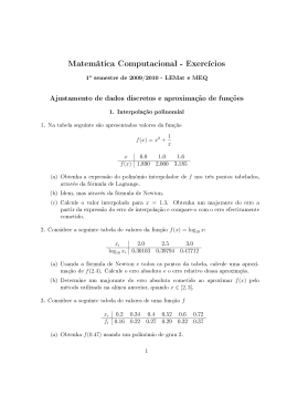 Matemática Computacional