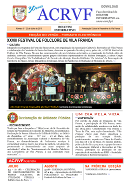 xxviii festival de folclore de vila franca