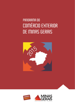 Panorama do Comércio Exterior de Minas Gerais 2015