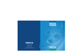 Nokia 1100 User Guide