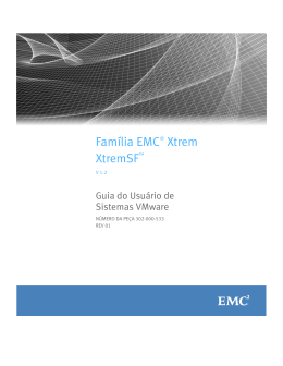 XtremSF User Guide for VMware Systems