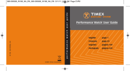 Performance Watch User Guide