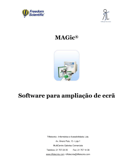 Manual do ampliador de écrã Magic (formato PDF, 248