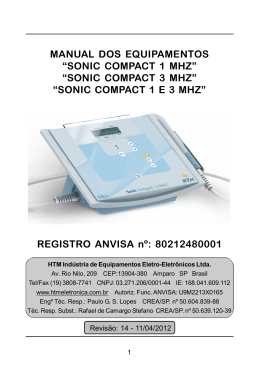 manual sonic compact 3mhz