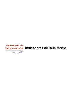 Total da área protegida - Indicadores de Belo Monte