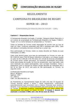 confederação brasileira de rugby