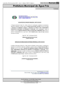 Abrir Documento - Prefeitura Municipal de Água Fria
