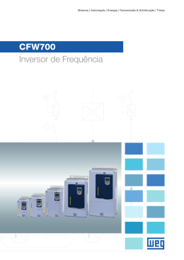 CFW700 Inversor de Frequência