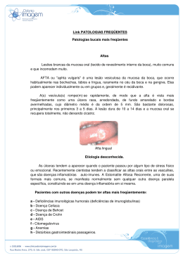 Patologias - Clinica Odonto Imagem