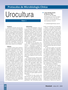 Protocolos de Microbiologia Clinica parte 3 - Urocultura