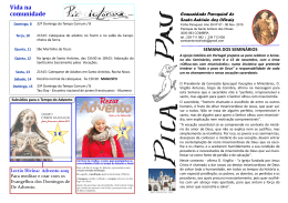 Pica-Pau nº 07 - 08 Nov. 2015 - Franciscanos Conventuais de