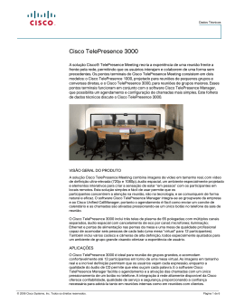Cisco TelePresence 3000