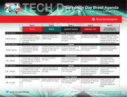 Technology Day Brasil Agenda