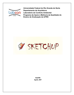 sketch up6 - LabCon-UFRN