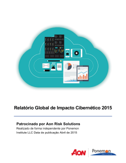 Relatório Global de Impacto Cibernético 2015