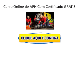 Curso Online de APH Com Certificado GRATIS